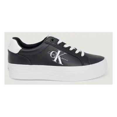 Calvin Klein Jeans VULC FLATFORM LACEUP YW0YW01474 Divat edzőcipők Fekete