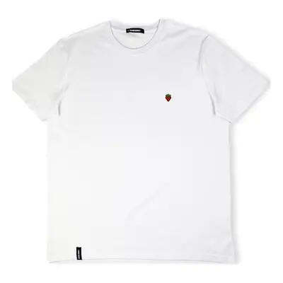 Organic Monkey Strawberry T-Shirt - White Pólók / Galléros Pólók Fehér