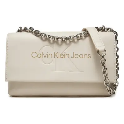 Calvin Klein Jeans SCULPTED EW FLAP W/CHAIN25 MONO K60K612221 Táskák Bézs