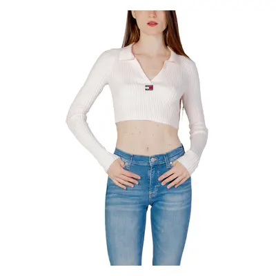 Tommy Hilfiger TJW BADGE RIB COLLAR DW0DW14950 Pulóverek Rózsaszín