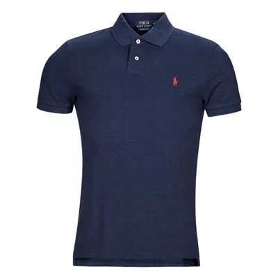 Polo Ralph Lauren K224SC01-SSKCCMSLM1-SHORT SLEEVE-KNIT Rövid ujjú galléros pólók Tengerész