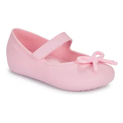 Crocs Brooklyn Bow Mary Jane Flat T Balerina cipők / babák Rózsaszín