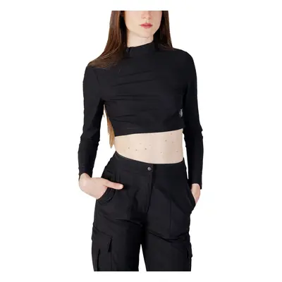 Calvin Klein Jeans TECHNICAL KNIT MOCK J20J221312 Blúzok Fekete