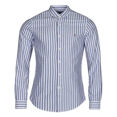 Polo Ralph Lauren CHEMISE COUPE DROITE EN OXFORD Hosszú ujjú ingek Kék