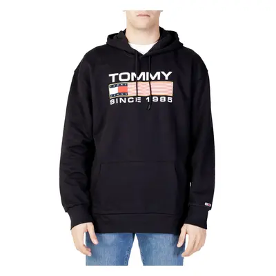 Tommy Hilfiger TJM REG ATHLETIC LOG DM0DM15009 Pulóverek Fekete