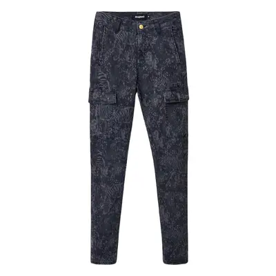 Desigual DENIM FABIOLA 22WWDD18 Slim farmerek Fekete