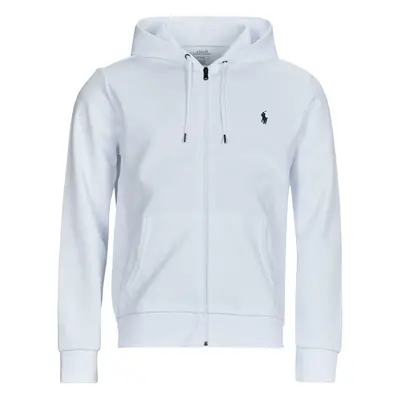 Polo Ralph Lauren SWEATSHIRT ZIPPE EN DOUBLE KNIT TECH Pulóverek Fehér