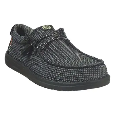 Dude Wally sport mesh Oxford cipők Fekete