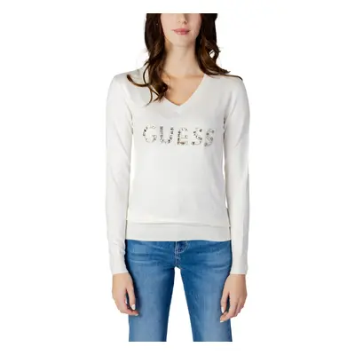 Guess HAILEY LOGO W4RR37 Z2NQ2 Pulóverek Fehér