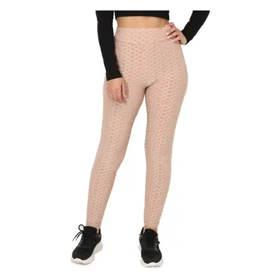 La Modeuse 71632_P168416 Legging-ek Bézs