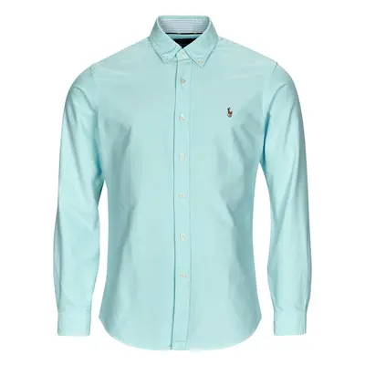 Polo Ralph Lauren CHEMISE COUPE DROITE EN OXFORD Hosszú ujjú ingek Kék