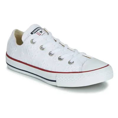 Converse CHUCK TAYLOR ALL STAR BROADERIE ANGLIAS OX Rövid szárú edzőcipők Fehér