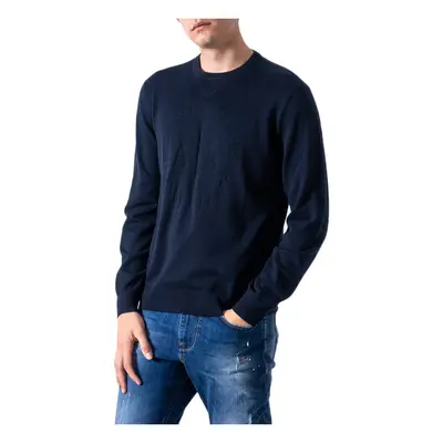 EAX Pullover Knitted 8NZM3D ZM8CZ Pulóverek Kék