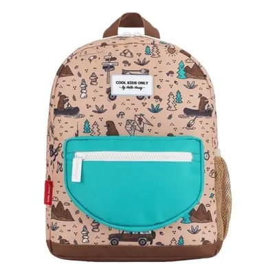 Hello Hossy Road Trip Kids Backpack - Beige Hátitáskák Sokszínű