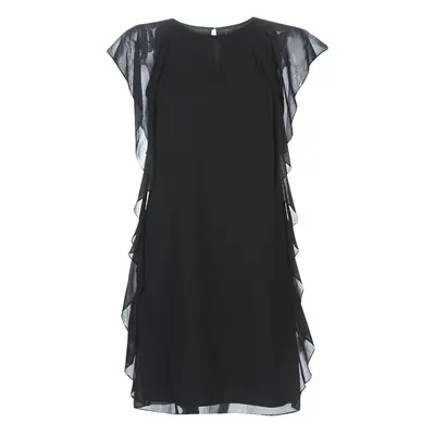 Lauren Ralph Lauren RUFFLED GEORGETTE DRESS Rövid ruhák Fekete