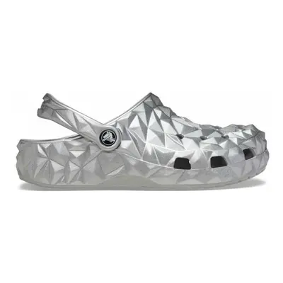 Crocs Cls metallic geometric clog Szandálok / Saruk Ezüst