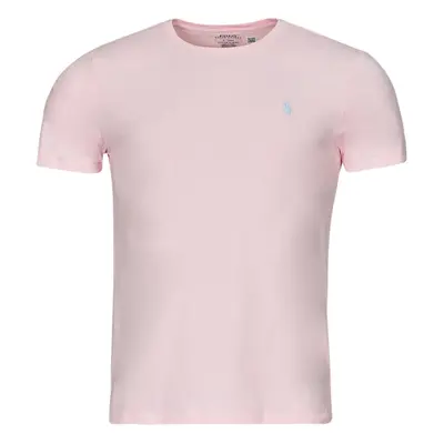 Polo Ralph Lauren T-SHIRT AJUSTE EN COTON Rövid ujjú pólók Rózsaszín