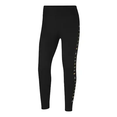 Nike JUMPMAN HIGH-RISE LEGGING Ruhák Fekete