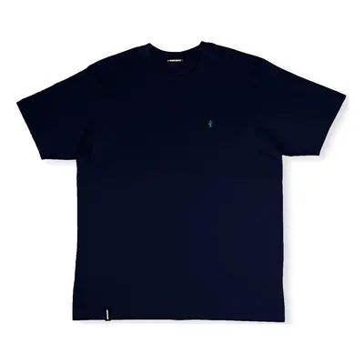 Organic Monkey Spikey Lee T-Shirt - Navy Pólók / Galléros Pólók Kék