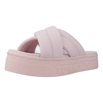 Tommy Jeans FLTFRM SANDAL Szandálok / Saruk Rózsaszín