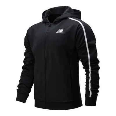 New Balance ATHLETICS TRACK HOODIE Mellények / Kardigánok Fekete