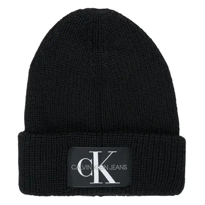 Calvin Klein Jeans MONOGRAM BEANIE WL Sapkák Fekete