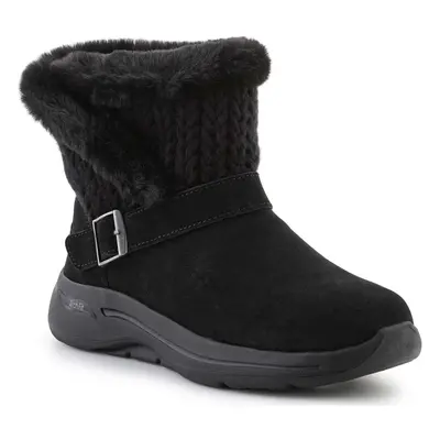 Skechers Go Walk Arch Fit Boot True Embrace 144422-BBK Csizmák Fekete