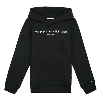 Tommy Hilfiger ESSENTIAL HOODIE Pulóverek Fekete