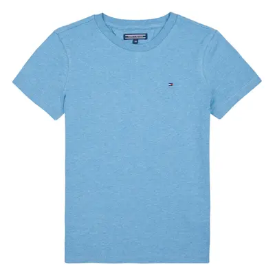 Tommy Hilfiger BOYS BASIC CN KNIT S/S Rövid ujjú pólók Kék