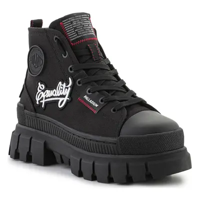 Palladium Revolt Hi Patch 99115-008-M Magas szárú edzőcipők Fekete