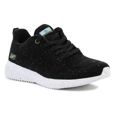 Skechers Bobs Squad Reclaim Life Black 117282-BLK Rövid szárú edzőcipők Fekete