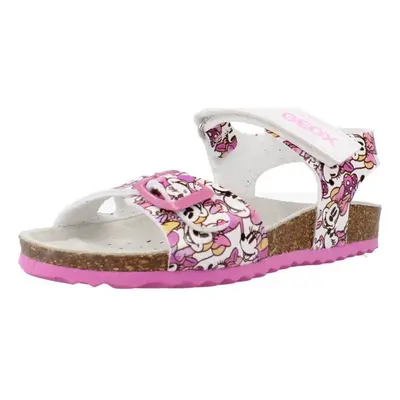 Geox B SANDAL CHALKI GIRL Szandálok / Saruk Fehér