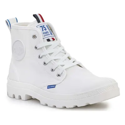 Palladium PAMPA HI DARE 75 STAR WHITE 77893-116-M Magas szárú edzőcipők Fehér