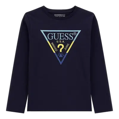 Guess LS T SHIRT Hosszú ujjú pólók Tengerész