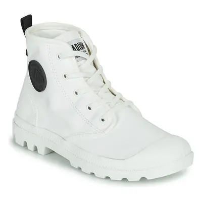 Palladium PAMPA HI TWILL~STAR WHITE~M Magas szárú edzőcipők Fehér