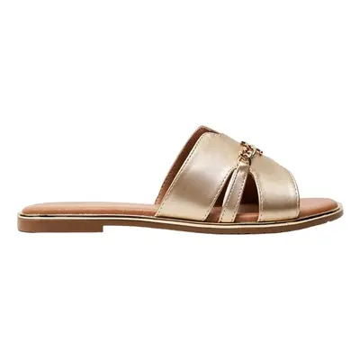 Tommy Hilfiger FLAT SLIDE Papucsok Arany