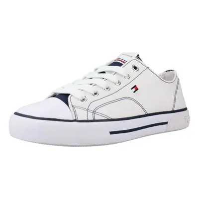 Tommy Hilfiger LACE UP Divat edzőcipők Fehér