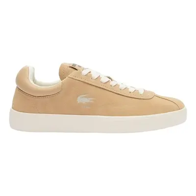 Lacoste Baseshot 124 2 SFA - Lt Brown/Off White Divat edzőcipők Bézs