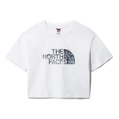 The North Face W CROPPED EASY TEE Pólók / Galléros Pólók Fehér