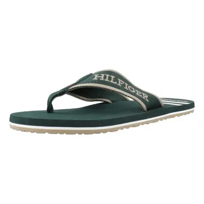 Tommy Hilfiger SPORTY HILFIGER BEACH SANDAL Lábujjközös papucsok Zöld