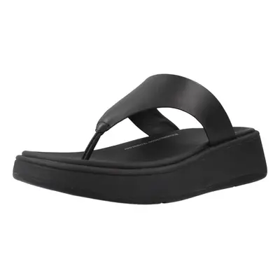 FitFlop F MODE LEATHER FLATFORM T Szandálok / Saruk Fekete