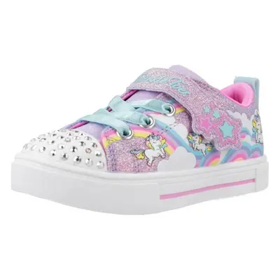 Skechers TWINKLE SPARKS - JUMPIN CL Divat edzőcipők Lila