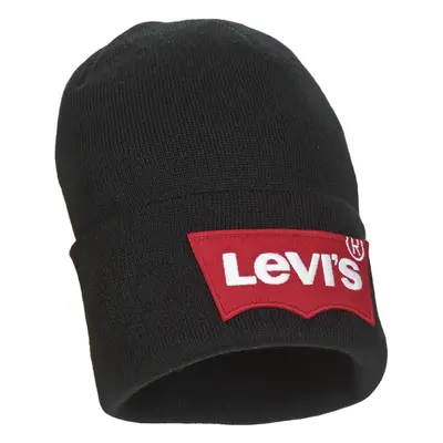 Levis OVERSIZED BATWING BEANIE Sapkák Fekete