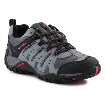 Merrell Accentor Sport Gtx Granite/Rose red J98408 Túracipők Szürke