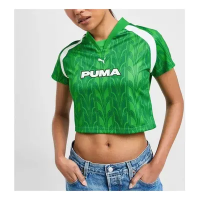 Puma FOOTBALL JERSEY BABY TEE WOMAN Pólók / Galléros Pólók Zöld