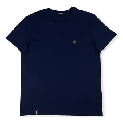 Organic Monkey The Great Cubini T-Shirt - Navy Pólók / Galléros Pólók Kék