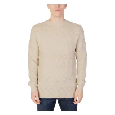 Only & Sons ONSWADE REG 5 STRUC CREW NECK KNIT 22027159 Pulóverek Bézs