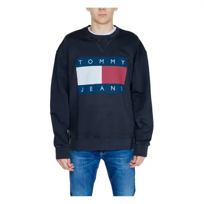 Tommy Hilfiger TJM RLX BIG FLAG DM0DM19222 Pulóverek Fekete