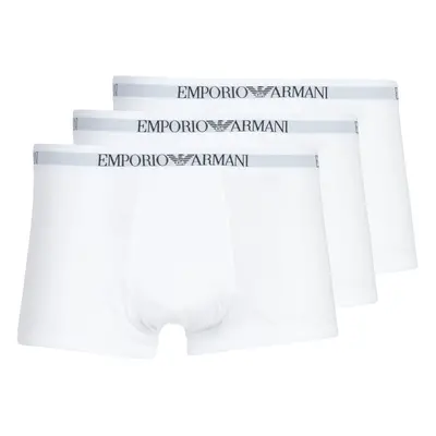 Emporio Armani CC722-PACK DE 3 Boxerek Fehér