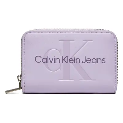 Calvin Klein Jeans SCULPTED MED ZIP AROUND MONO K60K612255 Pénztárcák Lila